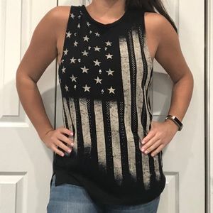 The Classic Black Graphic Tank